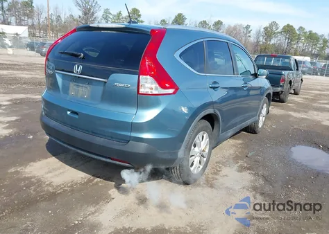 2013 Honda Cr-V Ex-L из США, поврежденный, VIN 5J6RM4H70DL076353